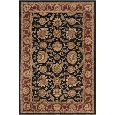 Safavieh 2 Ft. - 3 In. x 10 Ft. Runner- Traditional Classic Navy And Red Hand Tufted Rug CL359A-210